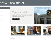 Tablet Screenshot of drdonnascolaro.com